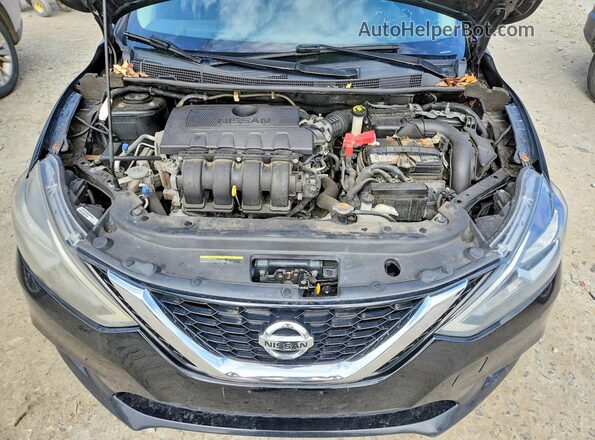 3N1AB7AP3JY299917 2018 NISSAN SENTRA Черный Вид задней части салона