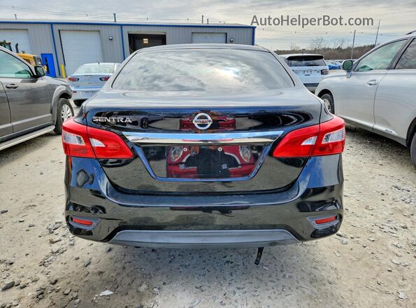 3N1AB7AP3JY299917 2018 NISSAN SENTRA Черный Вид сзади