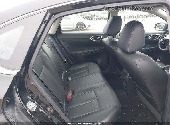 3N1AB7AP3KY217413 2019 NISSAN SENTRA Black Widok naklejki z numerem VIN