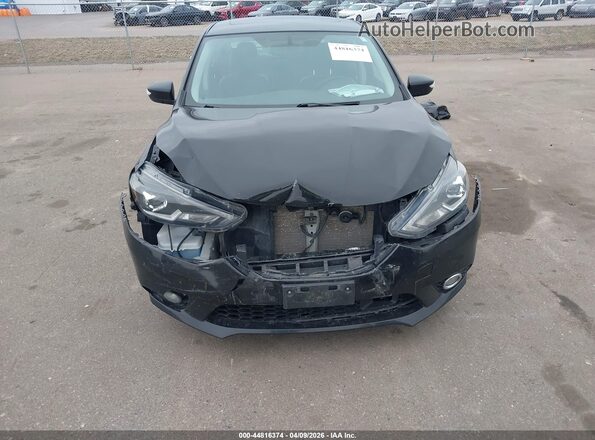 3N1AB7AP3KY217413 2019 NISSAN SENTRA Black Widok z przodu