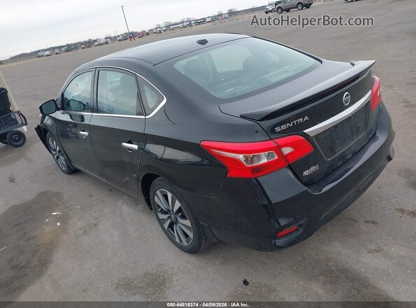 3N1AB7AP3KY217413 2019 NISSAN SENTRA Black Tył lewy