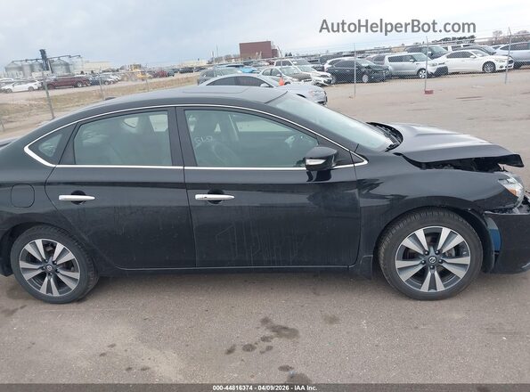 3N1AB7AP3KY217413 2019 NISSAN SENTRA Black Widok wnętrza 360 stopni