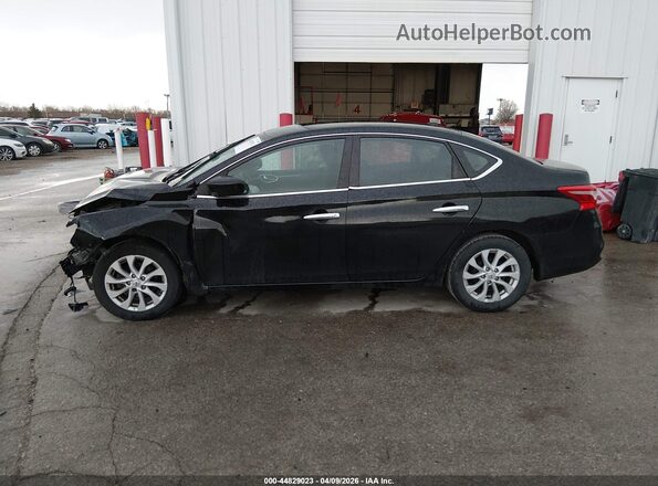 3N1AB7AP3KY278180 2019 NISSAN SENTRA Black 