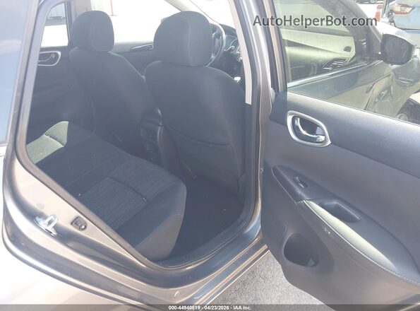 3N1AB7AP3KY393992 2019 NISSAN SENTRA Gray VIN კოდის სტიკერის ხედი