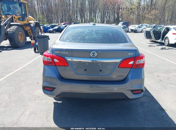 3N1AB7AP3KY393992 2019 NISSAN SENTRA Gray 