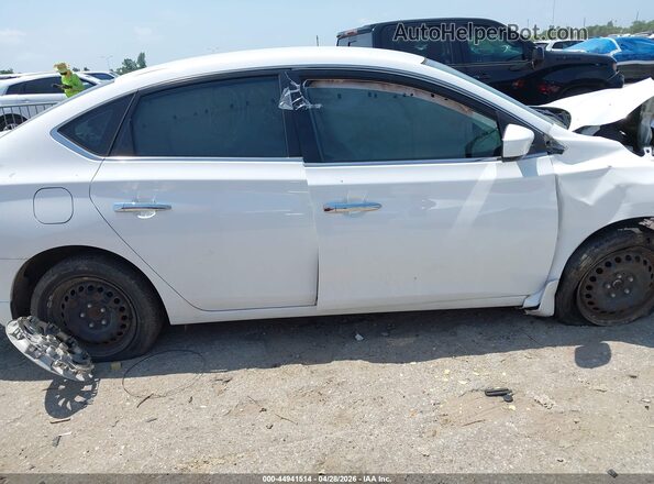 3N1AB7AP3KY446660 2019 NISSAN SENTRA White Vista interior de 360 grados