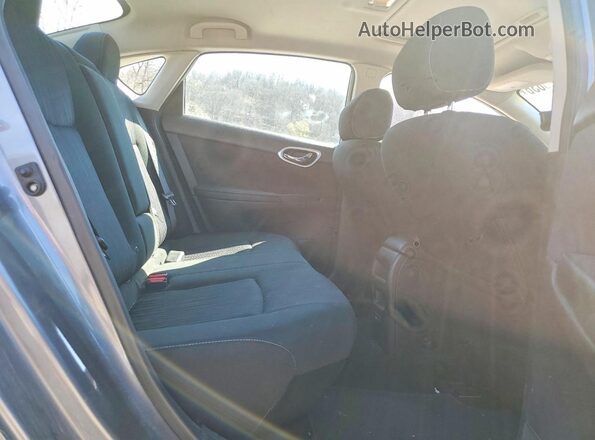 3N1AB7AP3KY450787 2019 NISSAN SENTRA Gray Հետևի նստատեղերի տեսք