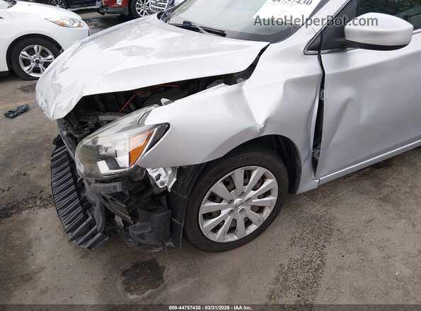 3N1AB7AP4HL667285 2017 NISSAN SENTRA Silver Вид спереду