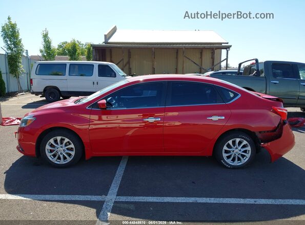 3N1AB7AP4JL625317 2018 NISSAN SENTRA Красный 