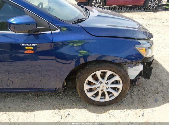 3N1AB7AP4KY224127 2019 NISSAN SENTRA Blue 