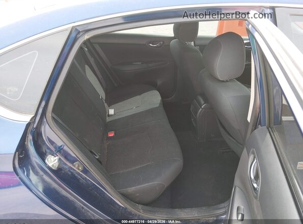 3N1AB7AP4KY314622 2019 NISSAN SENTRA Blue VIN sticker view