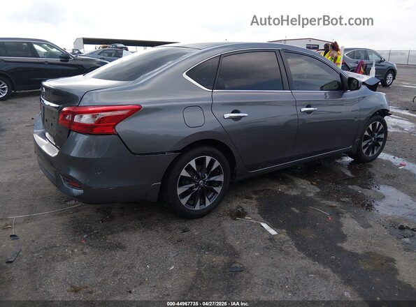 3N1AB7AP4KY381012 2019 NISSAN SENTRA Black Rear right