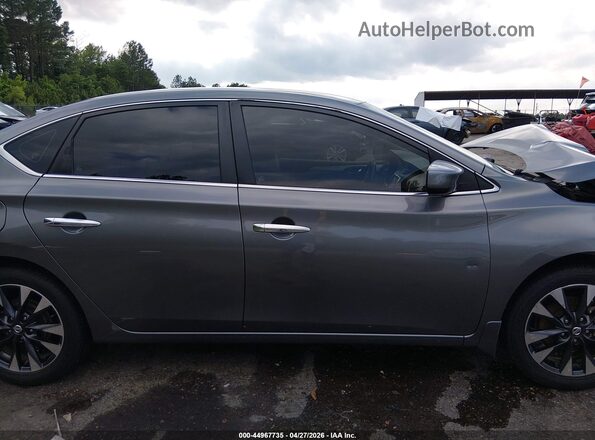 3N1AB7AP4KY381012 2019 NISSAN SENTRA Black 360 interior view