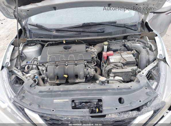 3N1AB7AP4KY433934 2019 NISSAN SENTRA Silver Հետևի տեսք