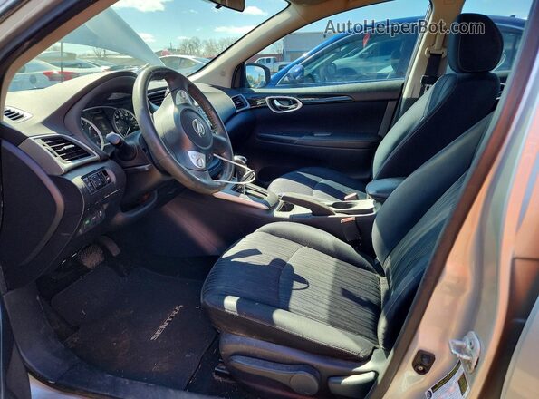 3N1AB7AP5GY220563 2016 NISSAN SENTRA Silver Front interior view