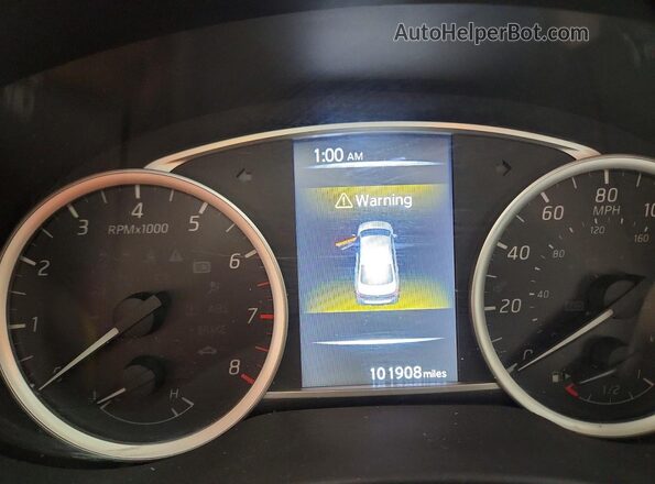 3N1AB7AP5GY231997 2016 NISSAN SENTRA White Instrument cluster view
