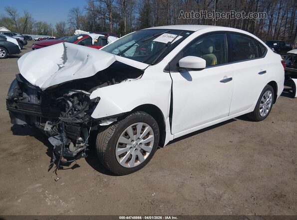 3N1AB7AP5GY324955 2016 NISSAN SENTRA White Front left