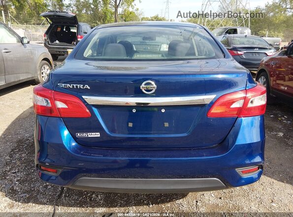 3N1AB7AP5HY247165 2017 NISSAN SENTRA Синий 