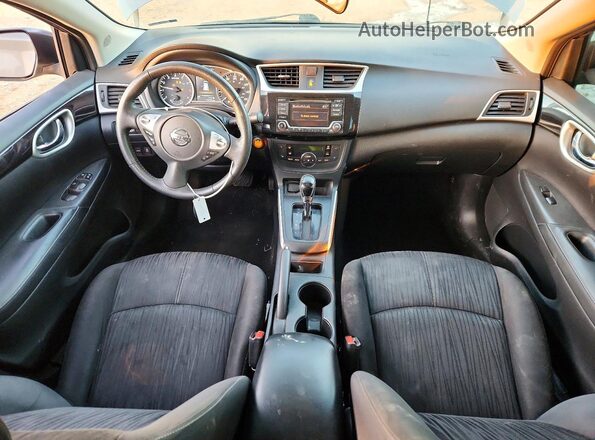3N1AB7AP5JL624063 2018 NISSAN SENTRA Gray წინა პანელის ხედი