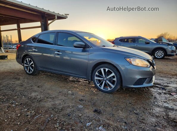 3N1AB7AP5JL624063 2018 NISSAN SENTRA Gray წინა მარჯვენა