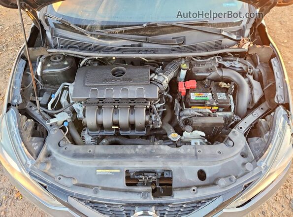 3N1AB7AP5JL624063 2018 NISSAN SENTRA Gray უკანა სალონის ხედი