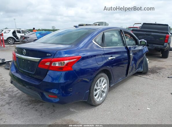 3N1AB7AP5KL602274 2019 NISSAN SENTRA Black Trasero derecho