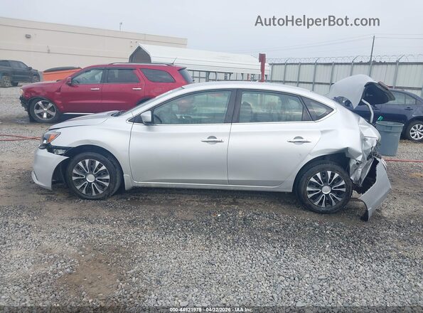 3N1AB7AP5KY257427 2019 NISSAN SENTRA Silver 360 interior view
