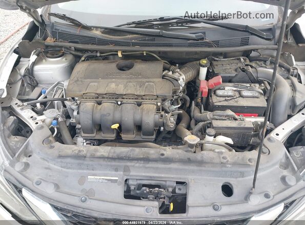 3N1AB7AP5KY257427 2019 NISSAN SENTRA Silver Rear view