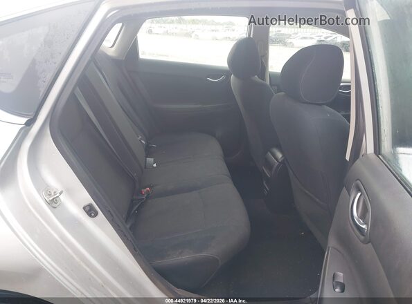 3N1AB7AP5KY257427 2019 NISSAN SENTRA Silver VIN sticker view