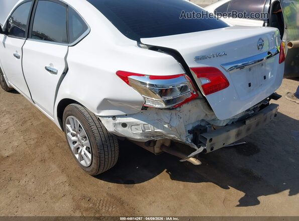 3N1AB7AP6GY293070 2016 NISSAN SENTRA White Widok z przodu