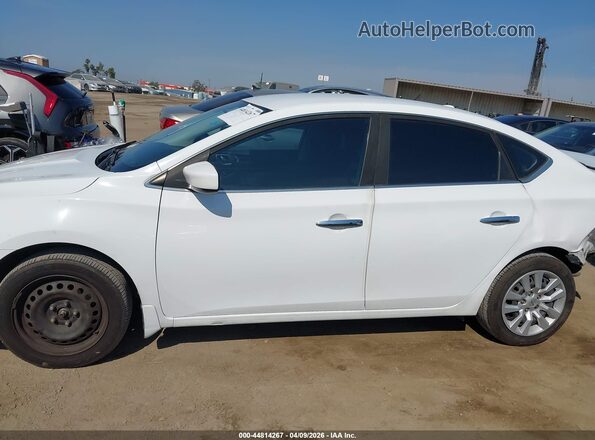 3N1AB7AP6GY293070 2016 NISSAN SENTRA White Widok wnętrza 360 stopni