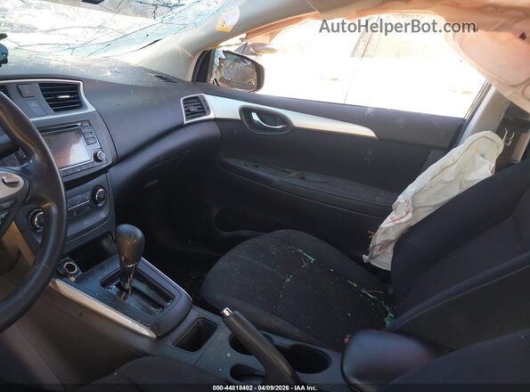 3N1AB7AP6JY227089 2018 NISSAN SENTRA Black Front interior view