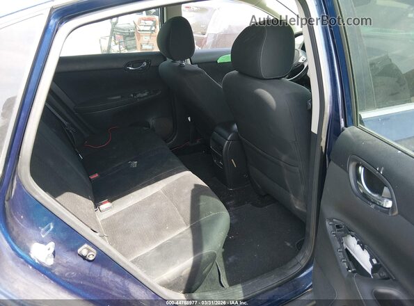 3N1AB7AP6KY216563 2019 NISSAN SENTRA Blue Vista de la etiqueta del VIN