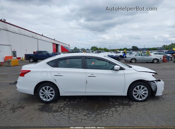 3N1AB7AP6KY379956 2019 NISSAN SENTRA White Vista interior de 360 grados