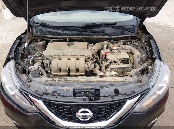 3N1AB7AP7HY259687 2017 NISSAN SENTRA Black Widok z tyłu