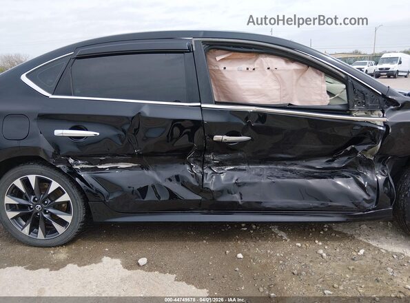 3N1AB7AP7HY259687 2017 NISSAN SENTRA Black Widok z przodu