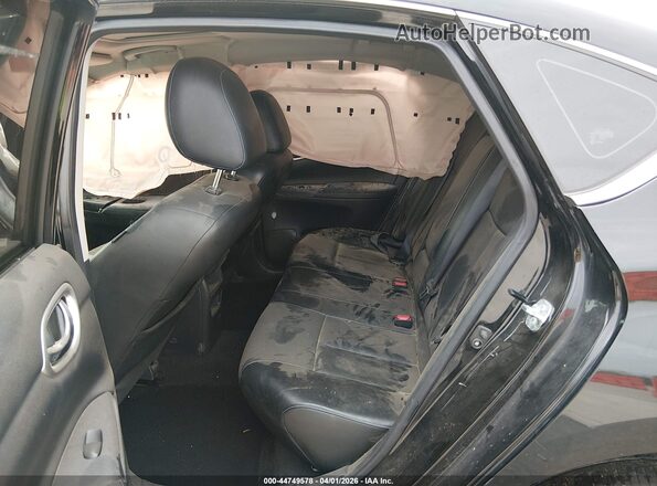 3N1AB7AP7HY259687 2017 NISSAN SENTRA Black Widok naklejki z numerem VIN