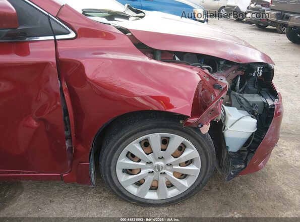 3N1AB7AP7HY380770 2017 NISSAN SENTRA Red Vista frontal