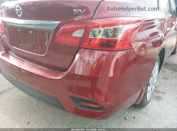 3N1AB7AP7HY380770 2017 NISSAN SENTRA Red 