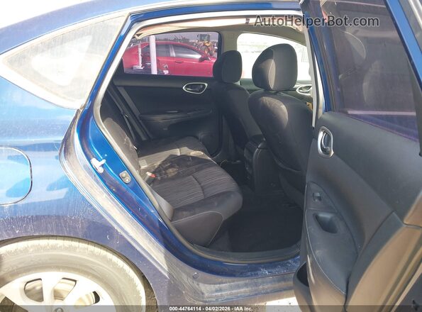 3N1AB7AP7JL620998 2018 NISSAN SENTRA Blue Vista de la etiqueta del VIN