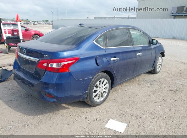 3N1AB7AP7JL620998 2018 NISSAN SENTRA Blue Trasero derecho
