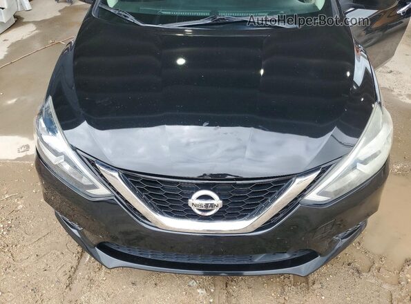 3N1AB7AP7KY230195 2019 NISSAN SENTRA Black Widok wnętrza z tyłu