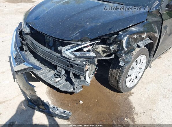 3N1AB7AP7KY404587 2019 NISSAN SENTRA Black Դիմացի տեսք