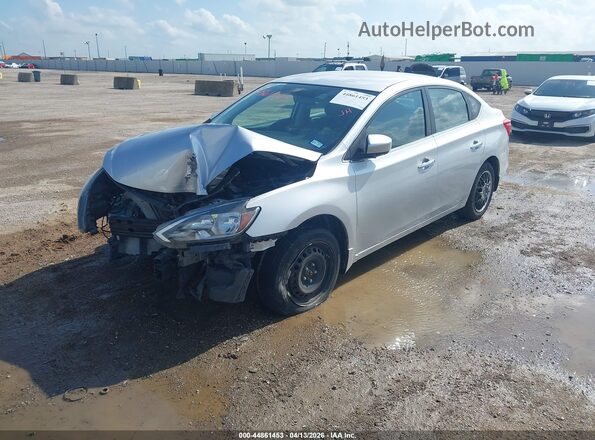 3N1AB7AP8GY257459 2016 NISSAN SENTRA Silver 