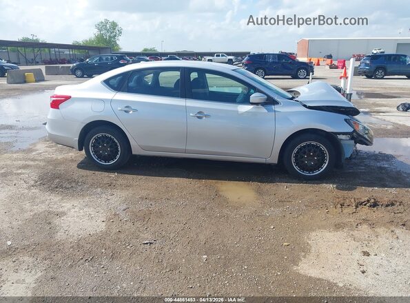 3N1AB7AP8GY257459 2016 NISSAN SENTRA Silver 