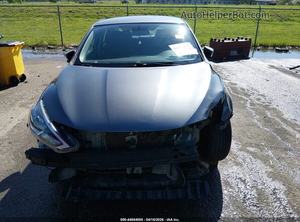 3N1AB7AP8HL674322 2017 NISSAN SENTRA Gray Դիմացի տեսք
