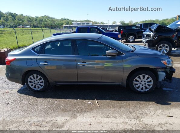 3N1AB7AP8HL674322 2017 NISSAN SENTRA Gray Սալոնի հետևի տեսք