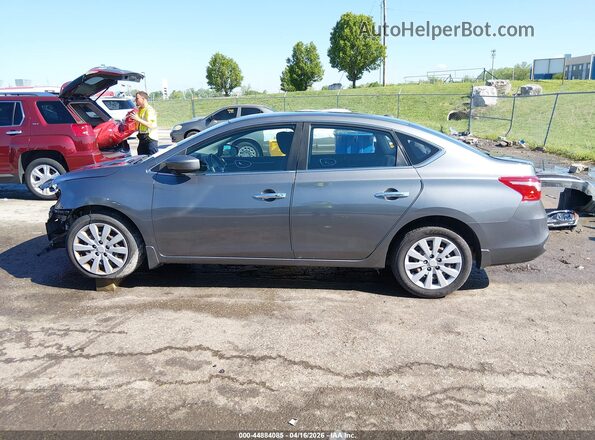 3N1AB7AP8HL674322 2017 NISSAN SENTRA Gray Սալոնի 360 աստիճան տեսք