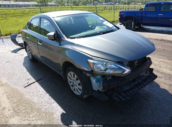 3N1AB7AP8HL674322 2017 NISSAN SENTRA Gray 