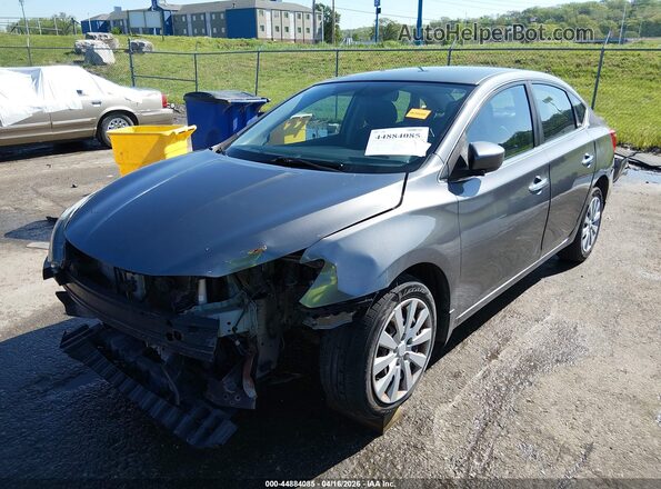 3N1AB7AP8HL674322 2017 NISSAN SENTRA Gray 